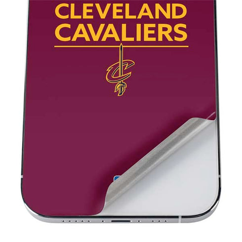 NBA Cleveland Cavaliers Standard - Maroon iPhone 12 Pro Max Skin