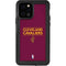 NBA Cleveland Cavaliers Standard - Maroon iPhone 12 Pro Waterproof Case