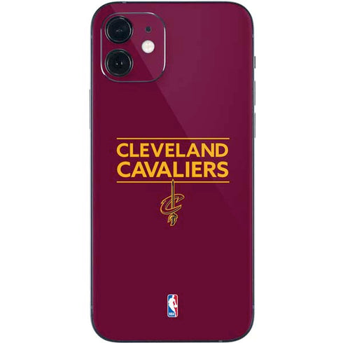 NBA Cleveland Cavaliers Standard - Maroon iPhone 12 Skin