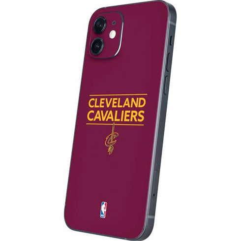 NBA Cleveland Cavaliers Standard - Maroon iPhone 12 Skin
