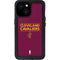NBA Cleveland Cavaliers Standard - Maroon iPhone 13 Mini Waterproof Case