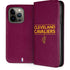 NBA Cleveland Cavaliers Standard - Maroon iPhone 13 Pro Folio Case