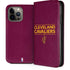 NBA Cleveland Cavaliers Standard - Maroon iPhone 13 Pro Max Folio Case