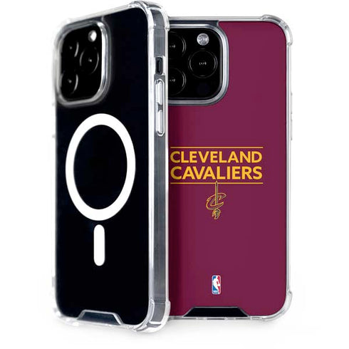 NBA Cleveland Cavaliers Standard - Maroon iPhone 13 Pro Max MagSafe Case