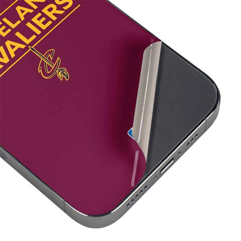 NBA Cleveland Cavaliers Standard - Maroon iPhone 13 Pro Max Skin