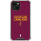 NBA Cleveland Cavaliers Standard - Maroon iPhone 15 Plus Clear Case