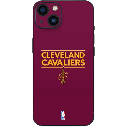 NBA Cleveland Cavaliers Standard - Maroon iPhone 15 Plus Skin