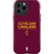 NBA Cleveland Cavaliers Standard - Maroon iPhone 14 Pro Max Impact Case