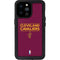 NBA Cleveland Cavaliers Standard - Maroon iPhone 14 Pro Max Waterproof Case