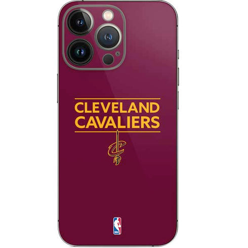NBA Cleveland Cavaliers Standard - Maroon iPhone 14 Pro Skin