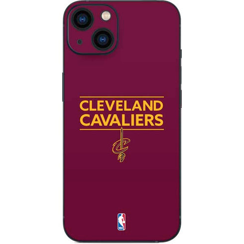 NBA Cleveland Cavaliers Standard - Maroon iPhone 14 Skin