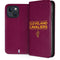 NBA Cleveland Cavaliers Standard - Maroon iPhone 15 Plus Folio Case