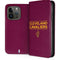 NBA Cleveland Cavaliers Standard - Maroon iPhone 15 Pro Folio Case