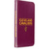 NBA Cleveland Cavaliers Standard - Maroon iPhone 15 Pro Folio Case