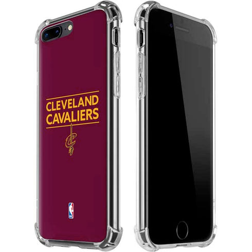 NBA Cleveland Cavaliers Standard - Maroon iPhone 7/8 Plus Clear Case