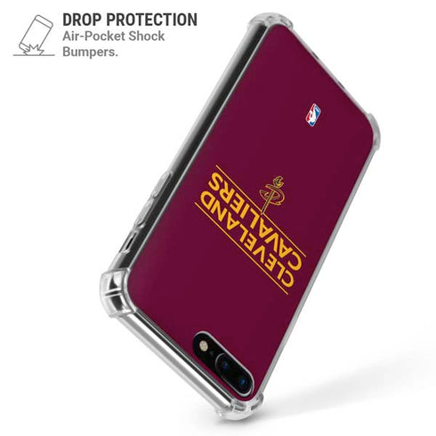 NBA Cleveland Cavaliers Standard - Maroon iPhone 7/8 Plus Clear Case