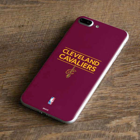 NBA Cleveland Cavaliers Standard - Maroon iPhone 8 Plus Skin