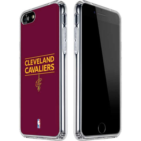NBA Cleveland Cavaliers Standard - Maroon iPhone SE (2nd & 3rd Gen) Clear Case