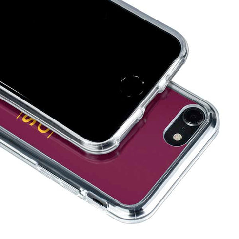 NBA Cleveland Cavaliers Standard - Maroon iPhone SE (2nd & 3rd Gen) Clear Case