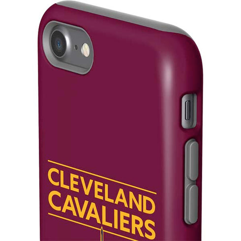 NBA Cleveland Cavaliers Standard - Maroon iPhone SE (2nd & 3rd Gen) Pro Case