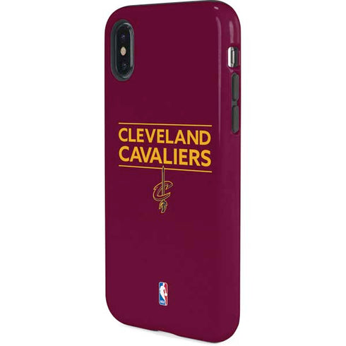 NBA Cleveland Cavaliers Standard - Maroon iPhone X Pro Case