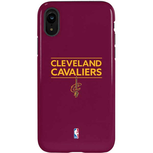 NBA Cleveland Cavaliers Standard - Maroon iPhone XR Pro Case