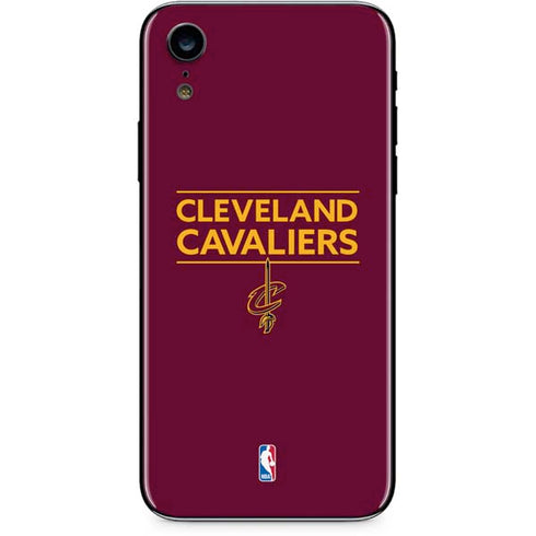 NBA Cleveland Cavaliers Standard - Maroon iPhone XR Skin