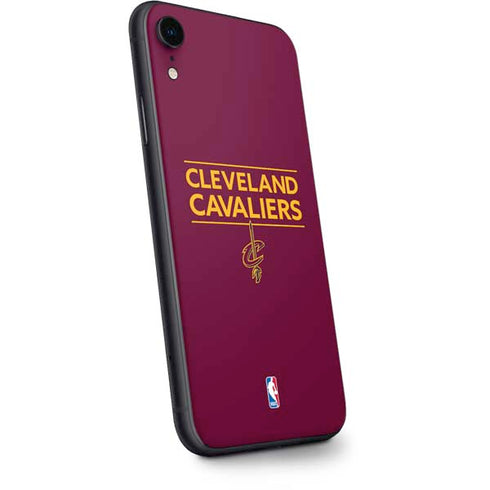 NBA Cleveland Cavaliers Standard - Maroon iPhone XR Skin