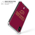 NBA Cleveland Cavaliers Standard - Maroon iPhone XS Max Clear Case