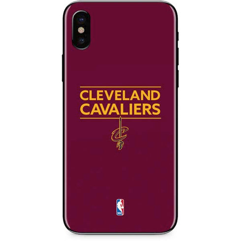 NBA Cleveland Cavaliers Standard - Maroon iPhone XS Max Skin