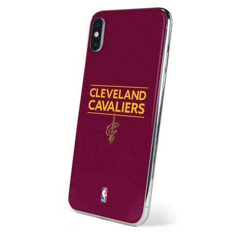 NBA Cleveland Cavaliers Standard - Maroon iPhone XS Max Skin
