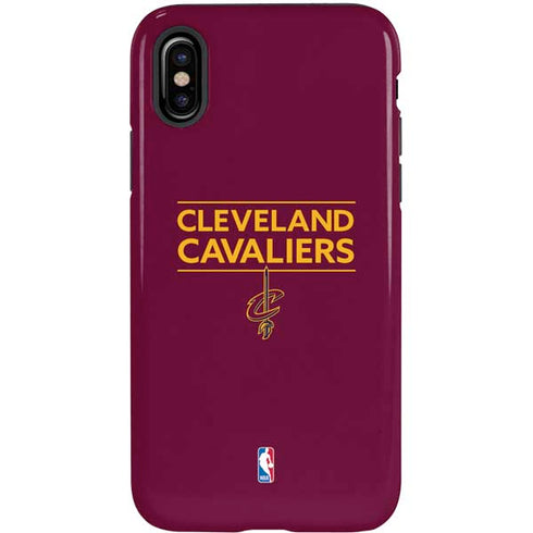 NBA Cleveland Cavaliers Standard - Maroon iPhone XS Pro Case