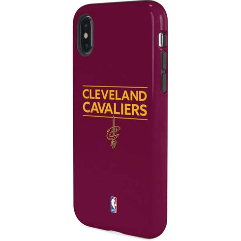 NBA Cleveland Cavaliers Standard - Maroon iPhone XS Pro Case