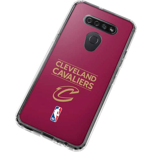NBA Cleveland Cavaliers Standard - Maroon LG K51/Q51 Clear Case