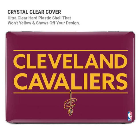 NBA Cleveland Cavaliers Standard - Maroon MacBook Pro 13in (2020) Case plus Skin