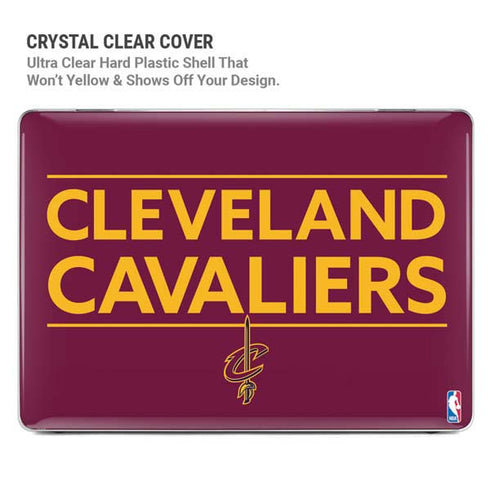 NBA Cleveland Cavaliers Standard - Maroon MacBook Pro 16in (2019-20) Case plus Skin