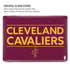 NBA Cleveland Cavaliers Standard - Maroon MacBook Pro 16in (2019-20) Case plus Skin
