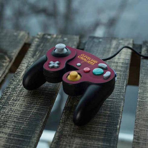 NBA Cleveland Cavaliers Standard - Maroon Nintendo GameCube Controller Skin