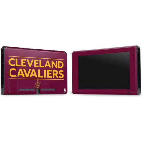 NBA Cleveland Cavaliers Standard - Maroon Nintendo Switch Bundle Skin