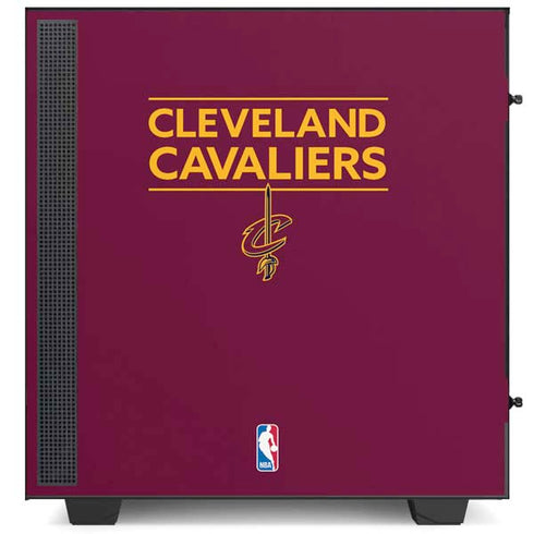 NBA Cleveland Cavaliers Standard - Maroon NZXT H510 Compact ATX Mid-Tower Case Skin