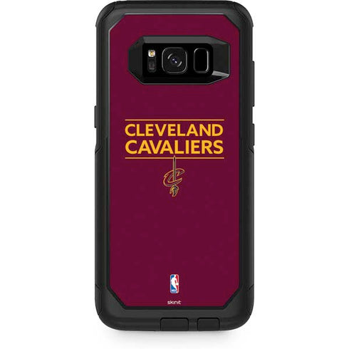 NBA Cleveland Cavaliers Standard - Maroon Otterbox Commuter Galaxy Skin