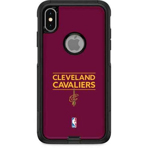 NBA Cleveland Cavaliers Standard - Maroon Otterbox Commuter iPhone Skin