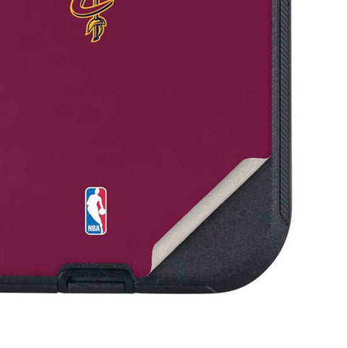 NBA Cleveland Cavaliers Standard - Maroon Otterbox Defender iPhone Skin