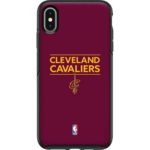 NBA Cleveland Cavaliers Standard - Maroon Otterbox Symmetry iPhone Skin