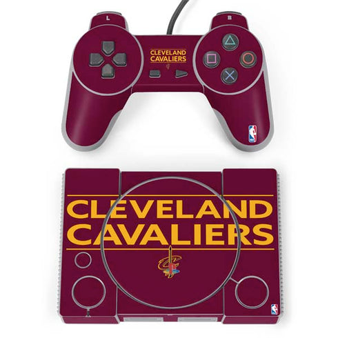 NBA Cleveland Cavaliers Standard - Maroon PlayStation Classic Bundle Skin