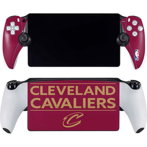 NBA Cleveland Cavaliers Standard - Maroon PlayStation Portal Remote Player Skin