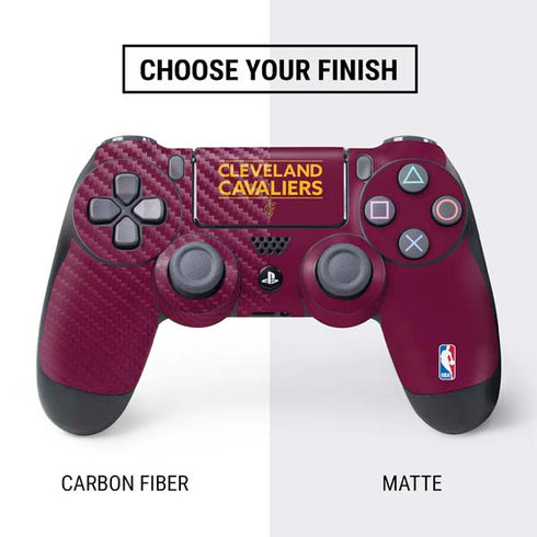 NBA Cleveland Cavaliers Standard - Maroon PS4 Controller Skin