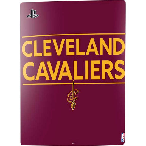 NBA Cleveland Cavaliers Standard - Maroon PS5 Console Skin