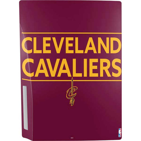 NBA Cleveland Cavaliers Standard - Maroon PS5 Console Skin