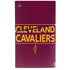 NBA Cleveland Cavaliers Standard - Maroon PS5 Slim Digital Edition Console Skin